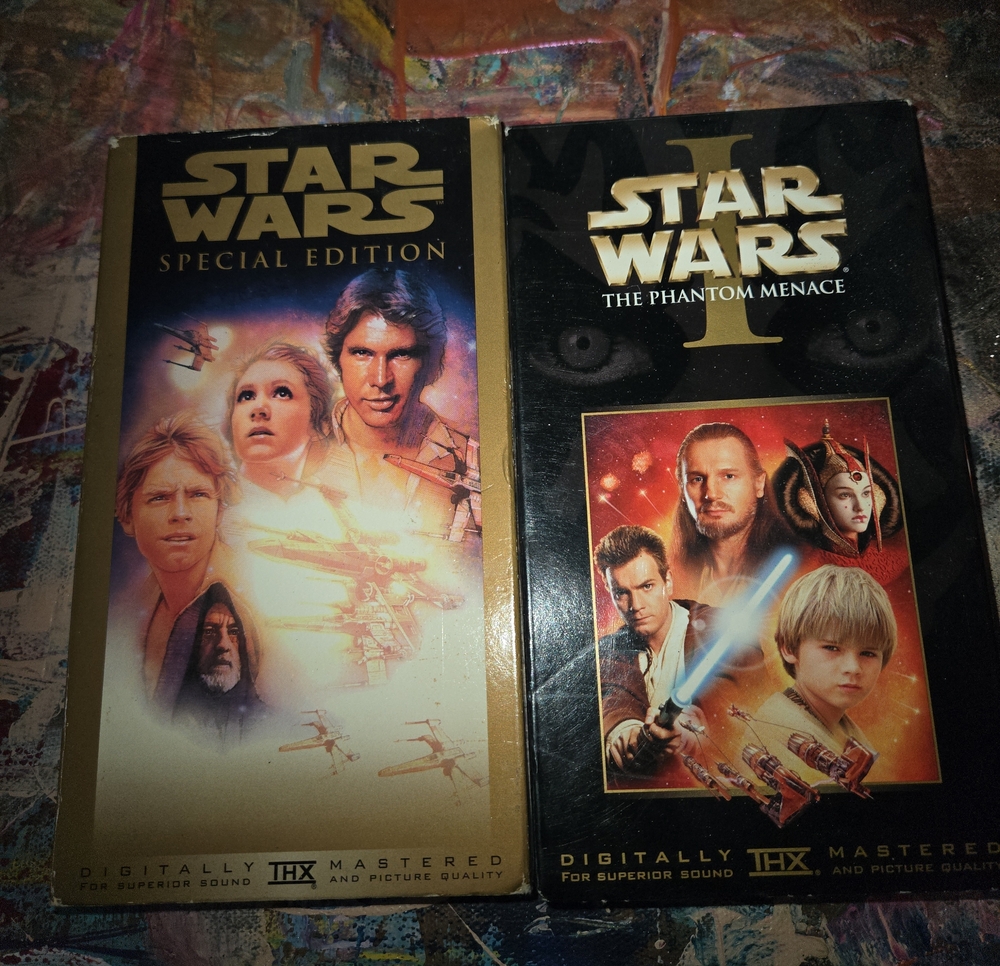 Star Wars VHS Box Set - Black and Gold Covers